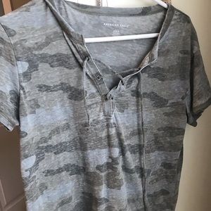 American Eagle Camo Shirt